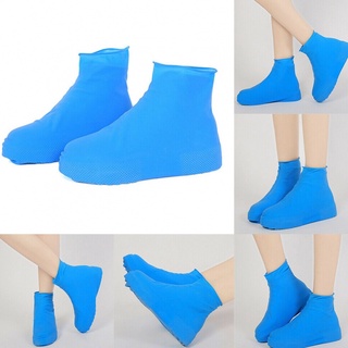 Zapatos Cubre Látex Antideslizante De Lluvia Botas Protector Impermeable Zapato (4)