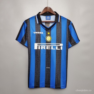 97/98 Retro Inter Milan Home 1er Jersey De Fútbol