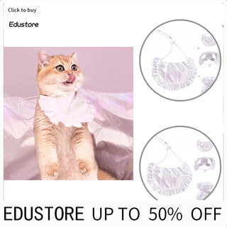 <COD> Long-lasting Kitten Scarf Novel Cats Bib Scarf Cap Photo Props for Party