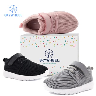 Skywheel niño/pequeño niño niños niñas zapatos ligero transpirable deportes caminar/correr/tenis zapatillas de deporte