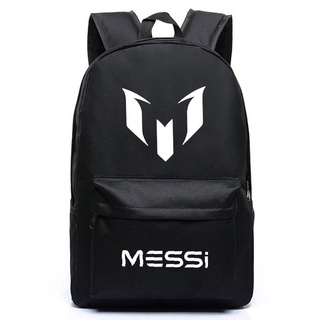 Barcelona Schoolbag Messi Logo mochila deportiva estudiante mochila multicolor hombres y mujeres estilo universitario