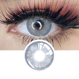 AMARA lentes de contacto de la serie GEM con lentes de contacto de maquillaje de ojos de 6 colores 1 par (4)