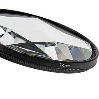 caleidoscopio de 77 mm de vidrio prism efectos especiales filtro de efecto fotográfico