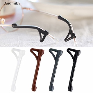[Andmiby] 1 Pair Glasses Anti-slip Cover Ear Hook Silicone Holder Leg Glasses Accessories QMT