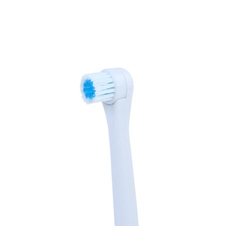[bu] cepillo eléctrico giratorio doble cabeza cepillo de dientes suave cepillo de dientes limpiador de dientes cuidado oral (9)