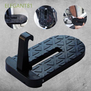 Elegante81 perchero Multifuncional plegable De paso De aleación De aluminio para coche techotop equipaje escalera De puerta De coche/Multicolor