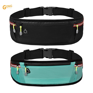 Sports Riding Waist Bag Multifunctional Outdoor Travel and Running Phone Bag Waterproof Pockets for Men and Women-Blue