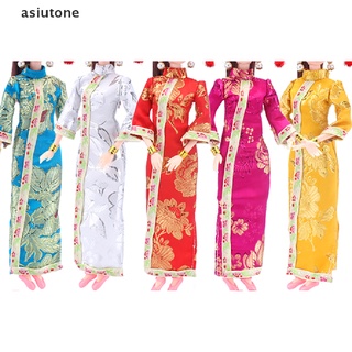 Vestido chino Tradicional de asiutone hecho a mano cheongsam