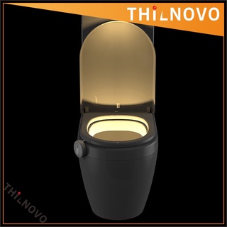 Home smart sensor night light bathroom toilet lighting atmosphere light energy-saving power-saving led multi-color light