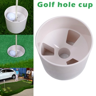 plástico práctica taza de golf poner verde taza de golf agujero verde tazas