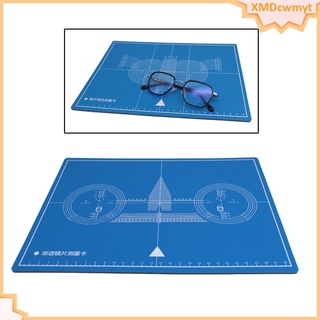 marco de gafas ajuste de la tarjeta de la placa de la placa externa de la abertura del ángulo de medición