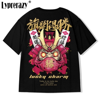 Lyprerazy estilo de manga corta de los hombres camiseta de verano Hip Hop Streetwear ropa amantes de impresión de gran tamaño camisetas