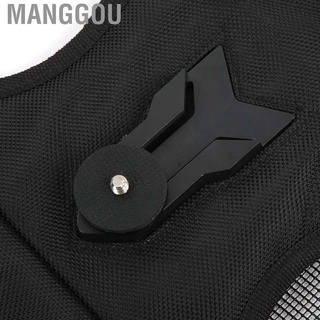 Manggou Multifunction Dual Camera Strap Nylon Adjustable Multi Carrier Chest Harness (2)