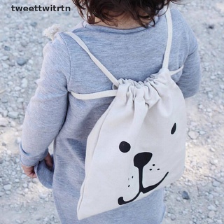 Tweettwitrtn Bolsa De almacenamiento De tela con dibujos animados Para niños/Mini Mochila (Tweettwitrtn) (7)
