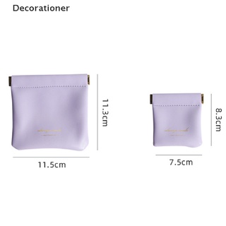 (decorationer) portátil mini bolsa de auriculares artículos de lápiz labial bolsa de almacenamiento de cuero pu pequeña bolsa en venta