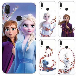 Funda de Tpu suave estampada Elsa Frozen Para Huawei Y9 Prime 2019/Y9Prime Stk-L21 Stk-Lx3