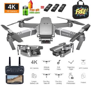 nuevo e68 drone hd gran angular 4k wifi 1080p fpv drones video grabación en vivo quadcopter altura para mantener drone cámara juguete