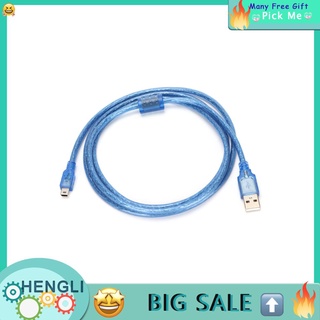Hengli Cable de carga de datos USB a MINI5P T-Port cargador para teléfonos móviles/PDAs/reproductores de Audio/reproductores de vídeo