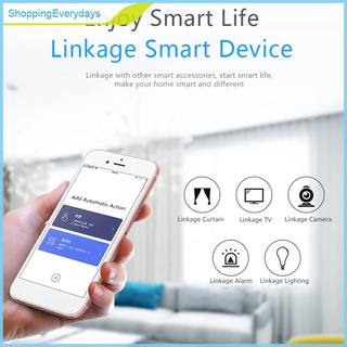 (ShoppingEverydays) Wifi PIR Sensor de movimiento Tuya Smart Life APP Control Detector de alarma de seguridad