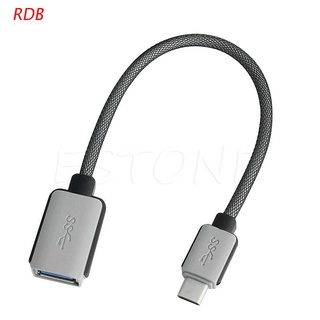 rdb usb-c usb 3.1 macho tipo c a usb 3.0 hembra otg conector de cable de datos para lg g5
