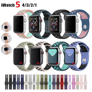 Correa de silicona para Apple Watch Series 6 SE 1 2 3 4 5 38mm 40mm 42mm 44mm