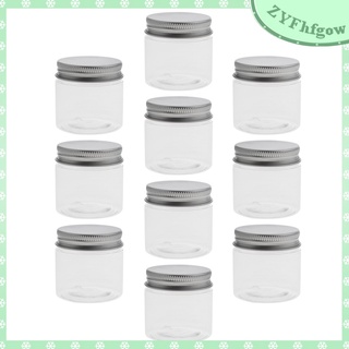 10 Packs Makeup Cream Moisturizer Emulsion Ointment Body Butter Jars Tins (1)