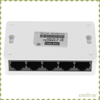 5Port 100M Fast Ethernet Red De Escritorio Adaptativo Mini Interruptor (4)