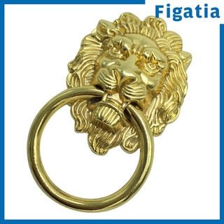 [FIGATIA] Cabeza de león puerta gabinete armario armario tirador cobre L