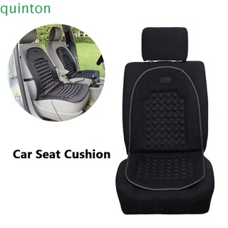Quinton impermeable asiento de coche cojín cómodo masaje cojín Van asiento respaldo soporte proteger Universal accesorios interiores cubierta de asiento delantero ortopédico accesorios de coche/Multicolor (1)