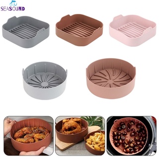 seasound Silicone Pot,Replacement of Parchment Paper Liners ,No More Cleaning Basket After Using the pot,Food Safe Fryers Oven Accessories seasound