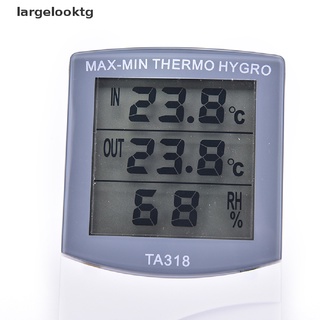 * largelooktg * Termómetro Digital LCD Para Interior , Hogar , Higrómetro , Temperatura , Humedad , Venta Caliente