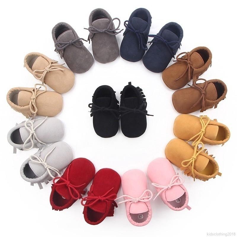 WALKERS mocasines de bebé moccs zapatos primeros caminantes suave antideslizante zapatos de calzado