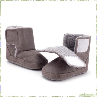 Botas de invierno de algodn para nios zapatos antideslizantes para bebs