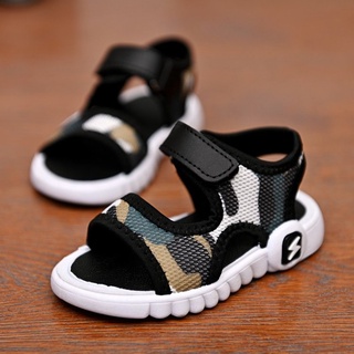 Ready Stock Kids Shoes Size:26-37# Children's Fashion Summer Breathable Sandals Baby Comfort Soft Beach Shoes BBH-L2