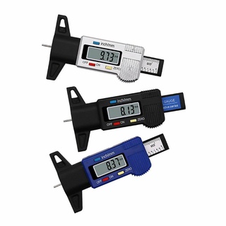medidor digital de profundidad de la banda de rodadura de neumáticos de coche medidor automático de detección de desgaste de neumáticos pinza