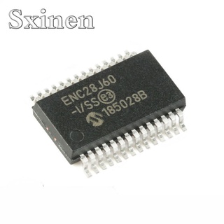 5pcs parche genuino ENC28J60-I SS Ethernet controlador 8KB RAM SSOP-28