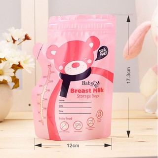 (30 comprimidos) bolsa de almacenamiento de leche materna 250 ml bolsa de preservación de leche materna (5)