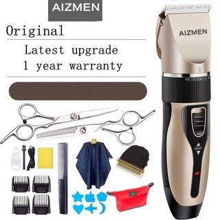 Profesional AIZMEN maquinilla de afeitar de pelo peluquería Clipper máquina de corte conjunto de hombres maquinilla de afeitar eléctrica Trimmer Kit