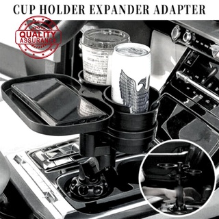 Adaptador universal para copas de coche, adaptador de expansor, 2 en 1, soporte organizador de copa de montaje Dual con I8J1
