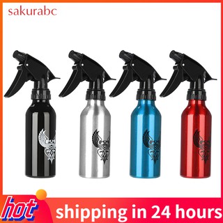 Sakurabc 4Colors profesional aleación de aluminio tatuaje Spray botella verde algas limpieza Squirt