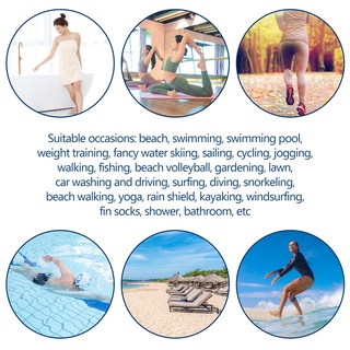 hermosos zapatos deportivos acuáticos, descalzo de secado rápido aqua yoga slip-on para hombres mujeres (5)