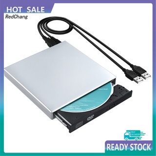 Rc~ USB externo CD-RW quemador DVD/CD lector de reproductor de unidad óptica para ordenador portátil