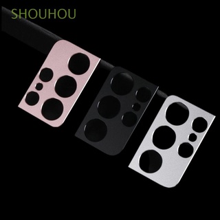 SHOUHOU Anti Fragment Lens Protector Cover Premium Full Cover Camera Metal Case Anti-Scratch Coverage Ultra Thin Plating Aluminum Screen Protective
