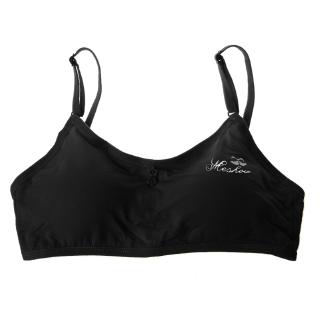 omg* ropa interior adolescente algodón letra impresión sujetador para niñas jóvenes para yoga deportes running