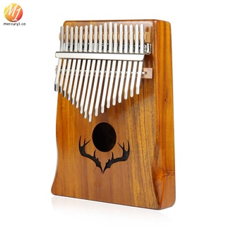 17 teclas kalimba pulgar piano dedo madera instrumento musical para principiantes profesionales
