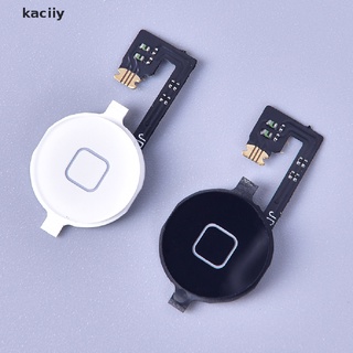 kaciiy nuevo botón de menú inicio flex cable llave de montaje para iphone 4 4g 4s co