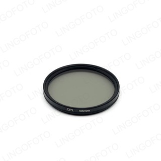Cir-pl CPL lentes circulares de filtro polarizante para cámara Digital de un solo lente Reflex 37mm/39mm/mm/43mm/46mm/49mm/52mm/55mm/58mm/62mm/67mm/72mm/77mm/82mm/86mm/95mm/105mm LC5201 (1)
