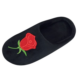 pantuflas para hombre y mujer de flores/zapato antideslizante para el invierno ambiente interior (3)