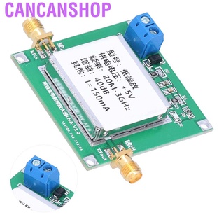 Cancanshop LNA2‐20M‐3G‐40DB 5V RF amplificador de bajo ruido de banda ancha para receptor de Control remoto de Radio FM