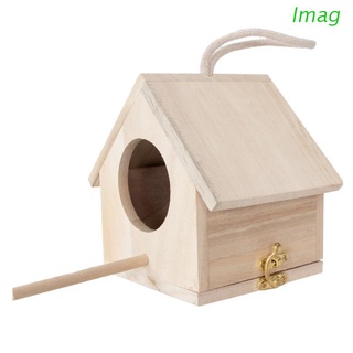 Imag caja De madera Para colgar en Casa/pájaro/reprobado/reprobado/Para decoración del hogar/jardín